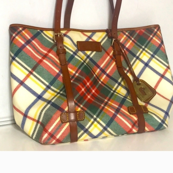 Dooney and burke plaid toye. - Picture 2 of 3